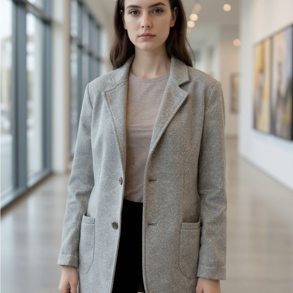 J. Crew Heather Gray Women's Blazer